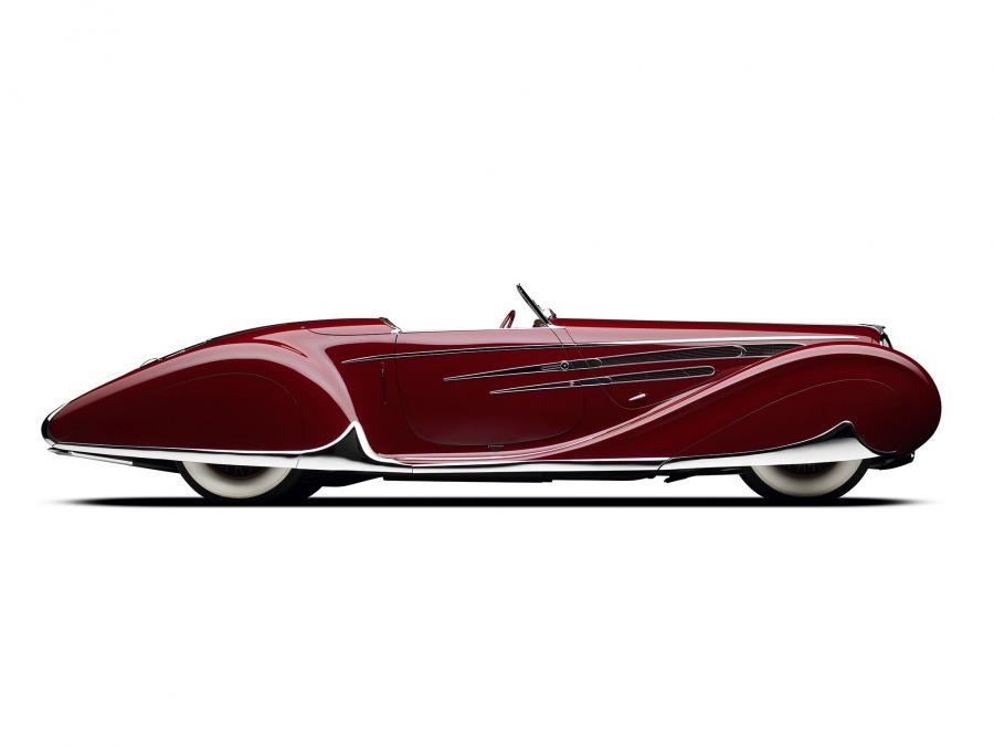  Delahaye 165 Cabriolet par Figoni & Falaschi 1938 года  (фото 5 из 8)